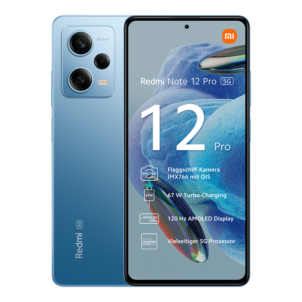 Redmi Note 12 Pro 5G 6GB/128GB Smartphone | Blau